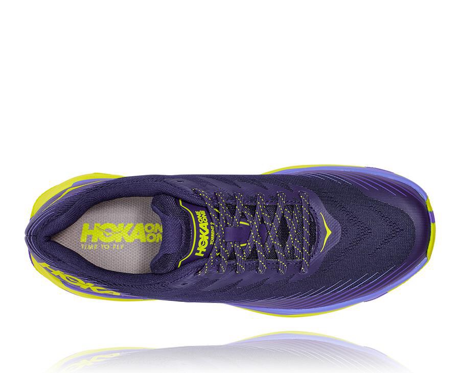 Tenis Trail Hoka One One Masculino Azuis/Verdes - Torrent 2 - 329-FPQZER